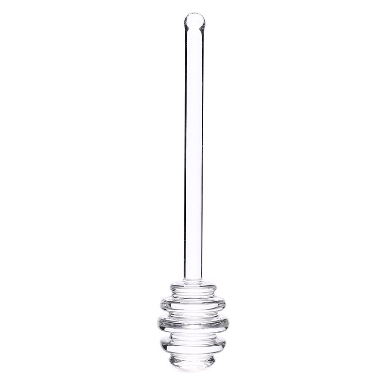 250ml Glass Honey Jar High Borosilicate Glass Honey Pot with Dipper Spoon Small Kitchen Storage Jar Container for Honey Syrup: Glass Honey Spoon