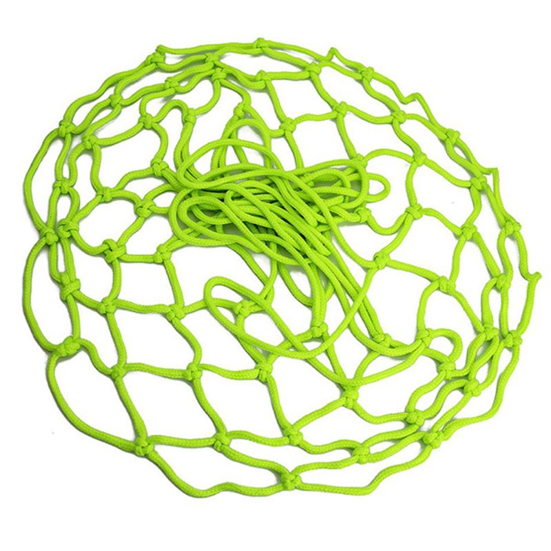 Lysende erstatningsbasketball standardnett for 12 løkker i allværs innendørs eller utendørs tykt lett inn