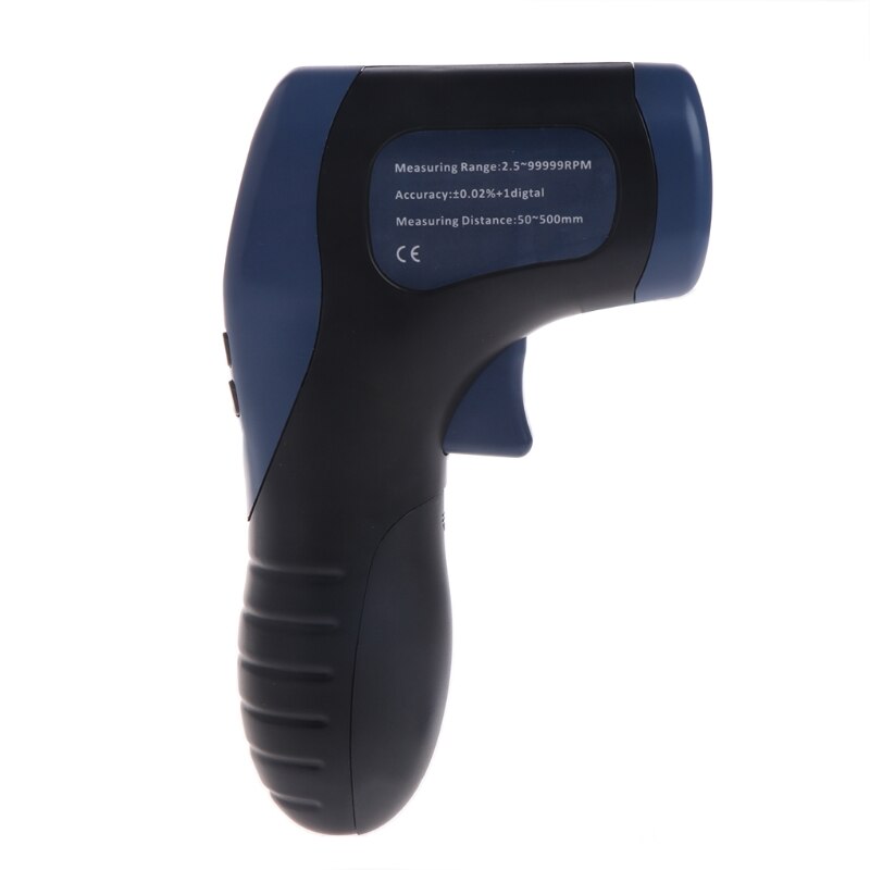 Digital Tachometer Non-Contact Photo RPM Tach Tester Meter Speed Gauge