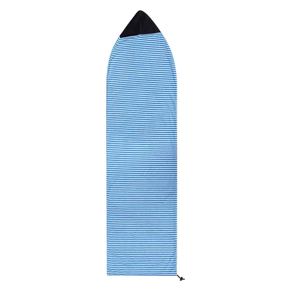 Malha de flanela surfboard capa protetora macio estiramento esportes aquáticos snowboard longo board meias capa surf acessórios: blue 200x50cm