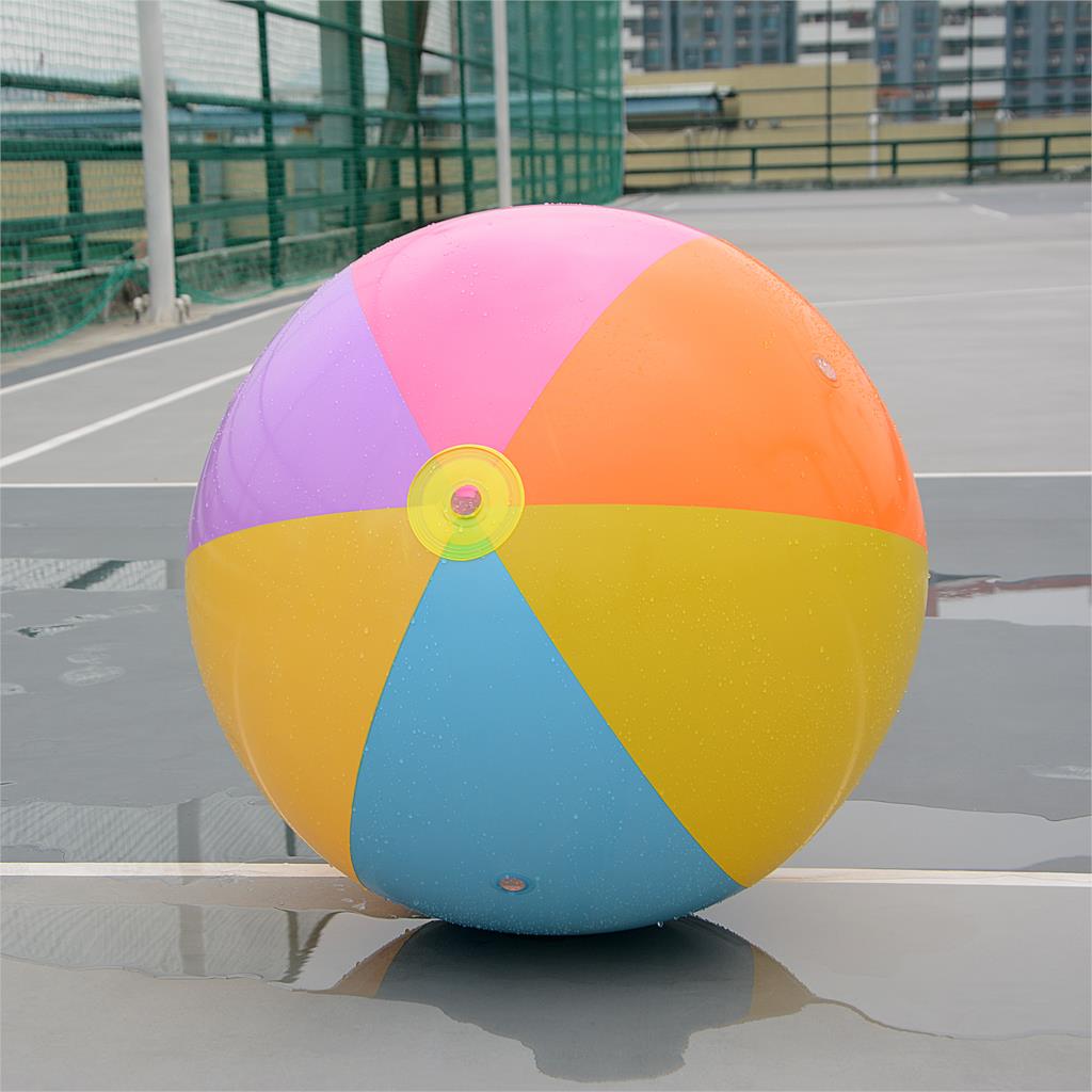 Mrij Opblaasbare 75Cm Giant Kleurrijke Volleybal Ballonnen Strand Bal Kids Adult Zwembad Spelen Outdoor Ballen