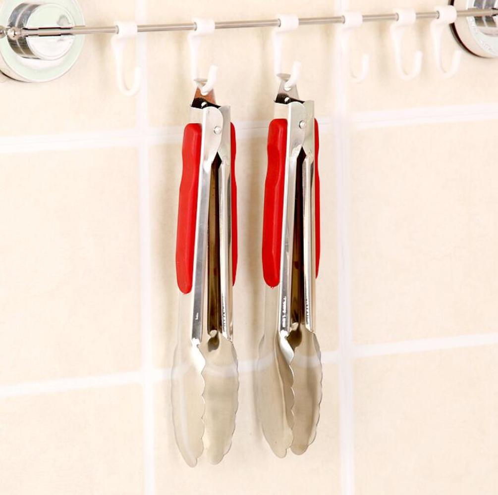 Grill Werkzeug Lebensmittel Clip Anti-verbrühungen Edelstahl Grill Zange Zeug Rotisserie BBQ Tool Home Küche Liefert
