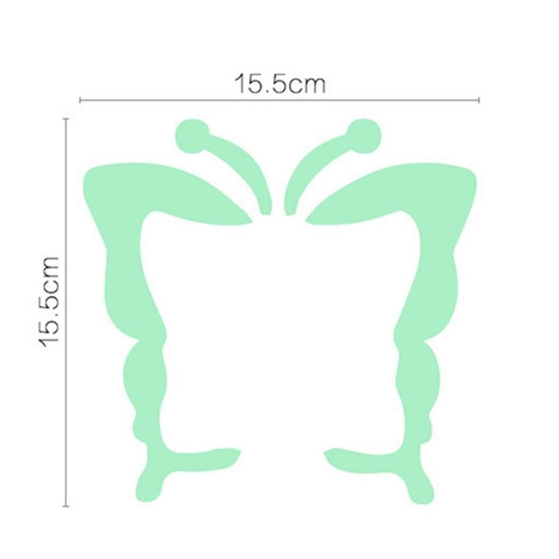 Cartoon Green Fluorescent Toilet Switch Sticker Night Light Wall Sticker Home Decoration Children's Room Sticker