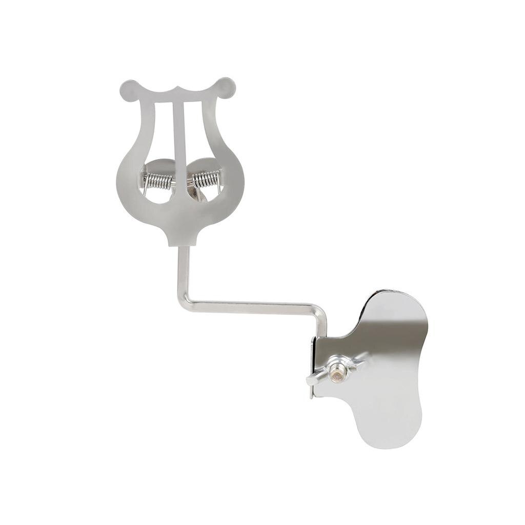 Clamp On Stand Sheet Music Clip Accessories Folder Metal Trumpet Trombone Lightweight Durable Universal Portable Marching Lyre