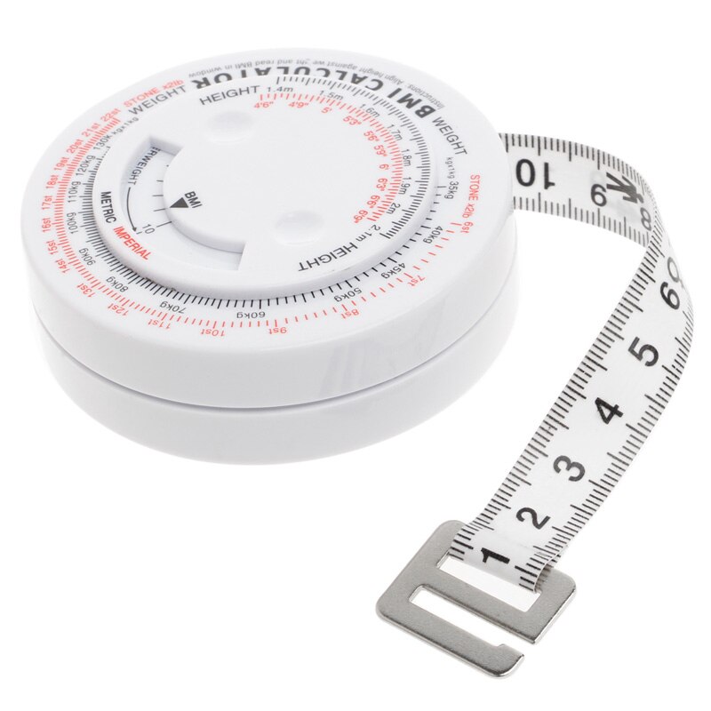 150 Cm Bmi Body Mass Index Intrekbare Meetlint Rekenmachine Dieet Gewichtsverlies
