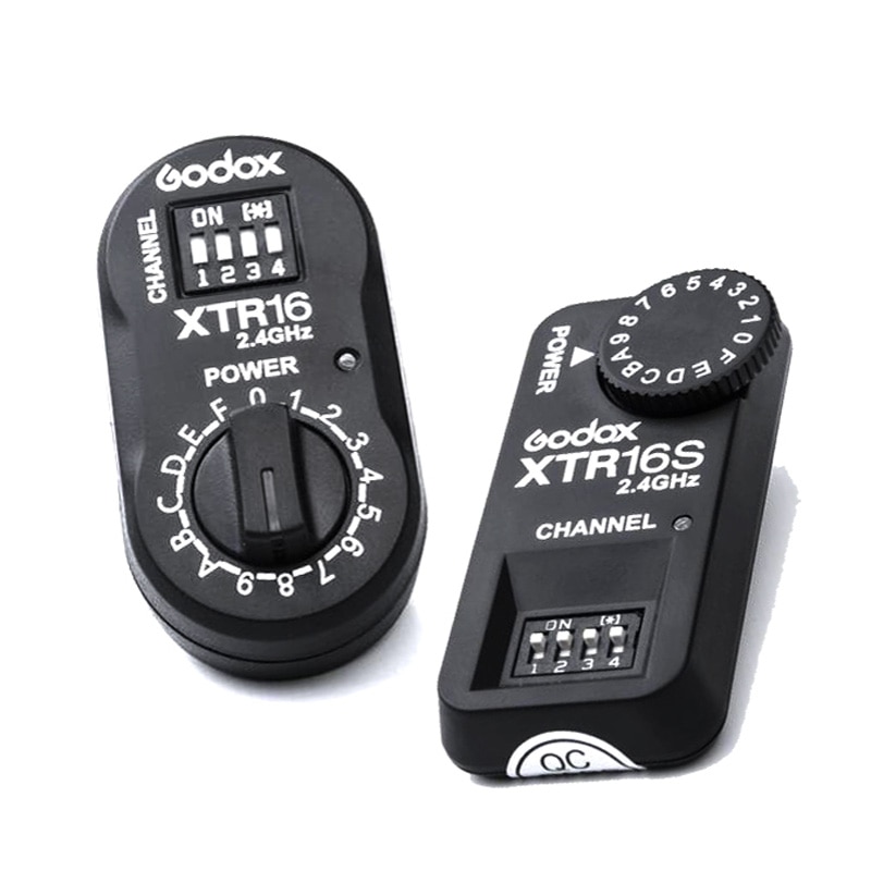 Receptor DE Flash Godox XTR16 / XTR16S 2,4G para transmisor DE XT-16 X1TC X1TN AD360 AD180, QT QS GT GS SK DE la serie V850 V860