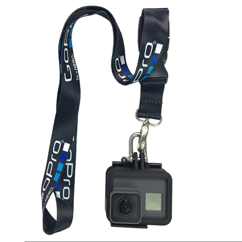accesorios correa de cuello eslinga de amarre con hebilla de liberación rápida para GoPro7 6 5 5S 4 3 + 3 2 1 cámara de deportes de acción