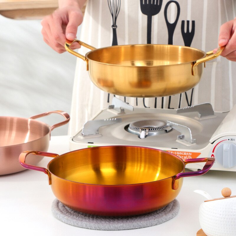 Edelstahl Suppe topf Haushalt Induktion Kompatibel Antihaft-pfanne Multi-Zweck Kochgeschirr Verwenden für Küche Restaurant