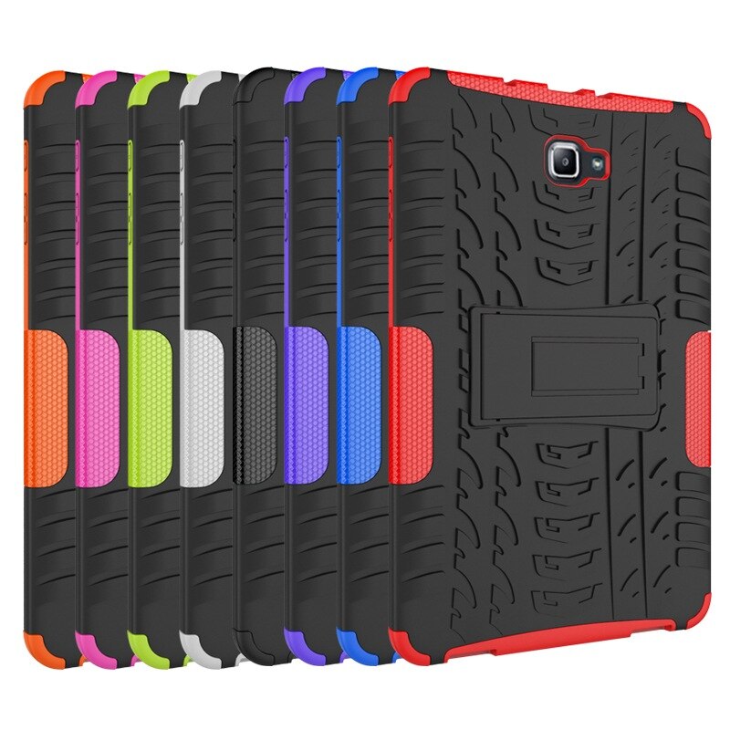 Coque pour Samsung galaxy Tab A6 SM-T580 TAB A SM-T585, étui en TPU + PC pour tablette T580, 10.1,