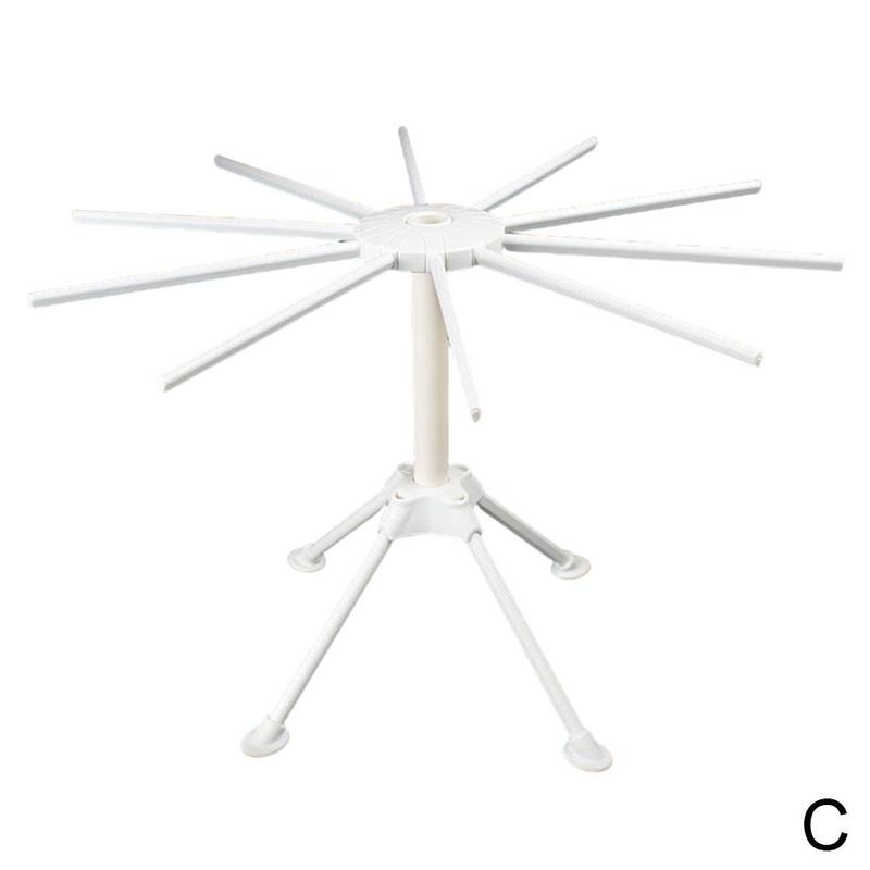 Foldable Pasta Drying Rack Spaghetti Dryer Stand Noodles Drying Holder Hanging Rack Pasta Cooking Tools Kitchen Accessories: White