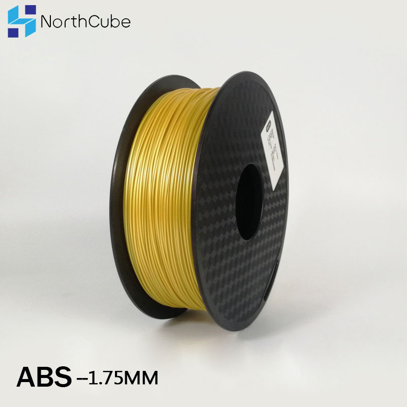 ABS filament 3D printer filament 1.75mm 1kg Printing Materials 3D Plastic Printing Filament Gold