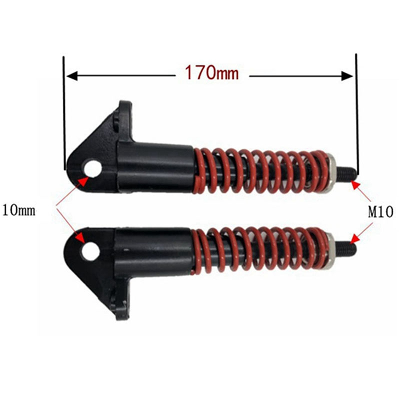 ABHT-4X Scooter électrique Suspension ressort amortisseur 8 pouces antichoc fil avant amortisseur Scooter accessoires