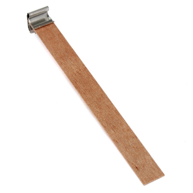 Kaars Wieken Voor Kaars Maken Lage Rook Houten Kaars Kern Duurzaam DIY Handgemaakte Kaars Maken Materialen Accessoires: 8x90mm