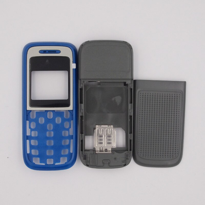 Baansam behuizing voor nokia 1200 1208 zonder toetsenbord: Blauw