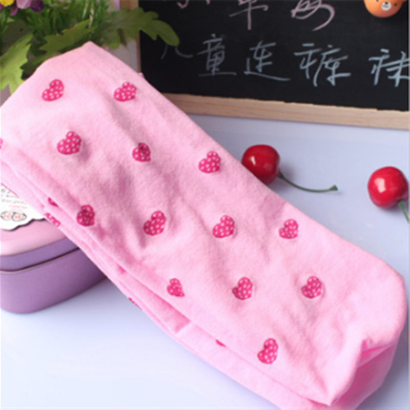 5Pcs Candy Kleur Panty Voor Meisjes Baby Meisje Stretch Broek Skinny Broek Kinderen Dans Panty Panty Kous 3-9Y: Roze