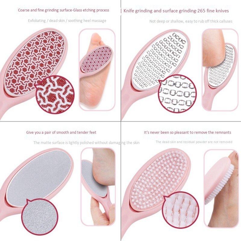 Voetverzorging Kit Pedicure Gereedschap Set Rvs Voetrasp Voet Dode Huid Remover Schoon Teennagel Zorg Kit