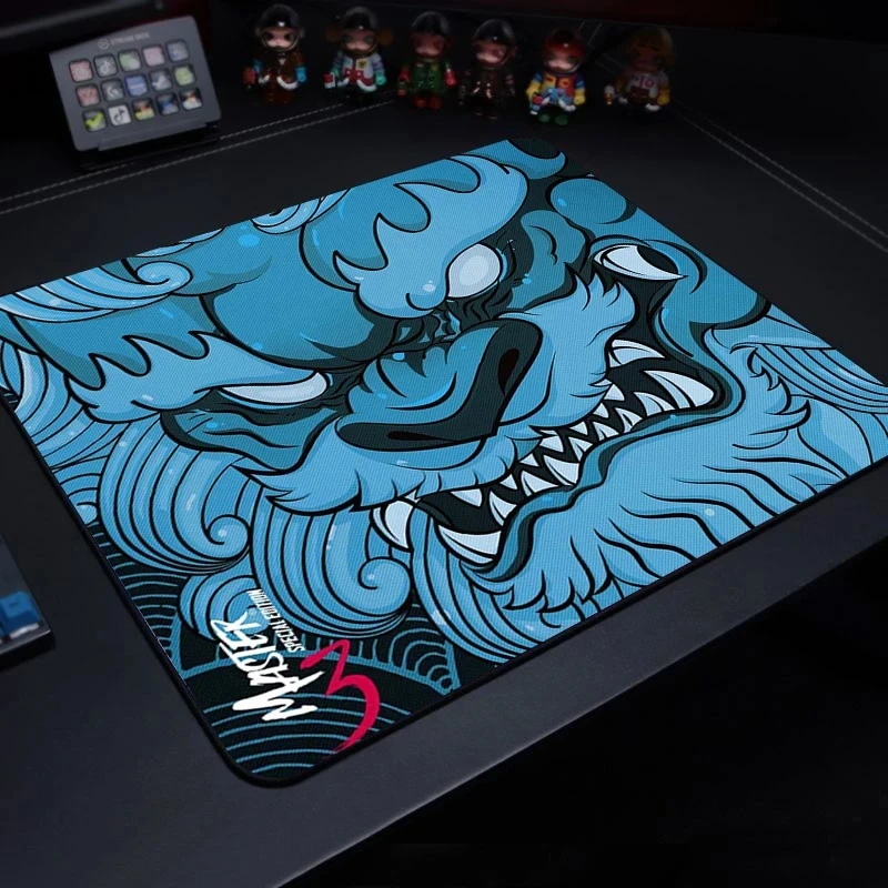 Esports-Tiger-Tapis de souris de jeu Bonito Mouse Sub, tapis de bureau Gamer, polymères protecteurs, Anime Cartoon: ocean blue