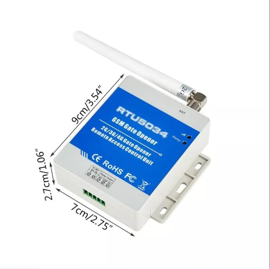 Gsm Gate Opener Gsm Remote Control Relay Switch Grandado