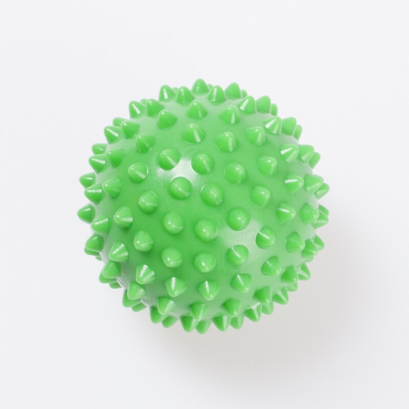 Physiotherapy Ball Fitness Acupoint Massage Ball Trigger Point Sport Yoga Ball Hedgehog Sensory Training Grip Spiky Ball 6.8cm: Green