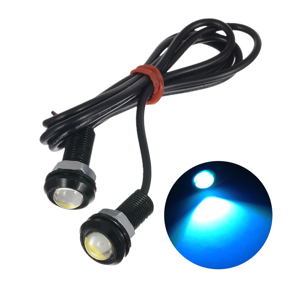 9W Eagle Eye Lamp Daglicht Led Drl Fog Dagrijverlichting Auto Licht Achterlicht: Lihgt Blue