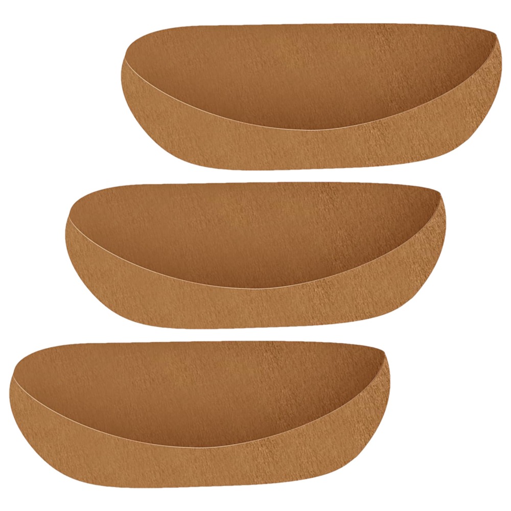 3 Stuks Vervanging Planter Liners Wortelvriendelijke Water-Retentive Vilt Plant Pot Liners 24/30/36 Inch Niet-geweven Stof: plum