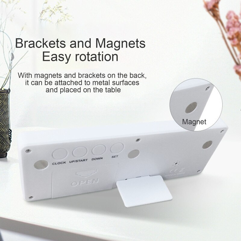 Big Digital Countdown Days Timer Clocks 999 Days Count Down Clock Timer ABS Material 2 Colors for Graduation Lab Kitchen