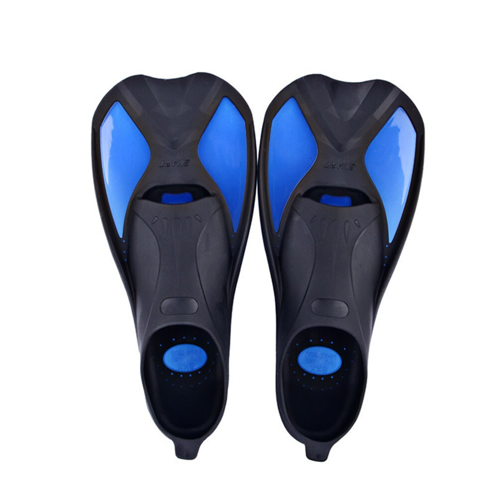 Snorkeling Diving Swimming Fins Adult/kids Flexible Comfort Swimming Fins Submersible Foot Children Fins Flippers Water Sports: Blue / XL