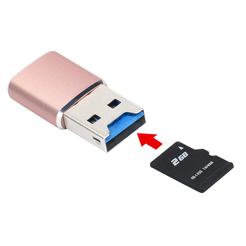 Kebidu Mikro SD Kartenleser Mini Super Geschwindigkeit 5 Gbps USB 3.0 Mikro SD/SDXC TF Kartenleser Adapter Für Fenster Mac