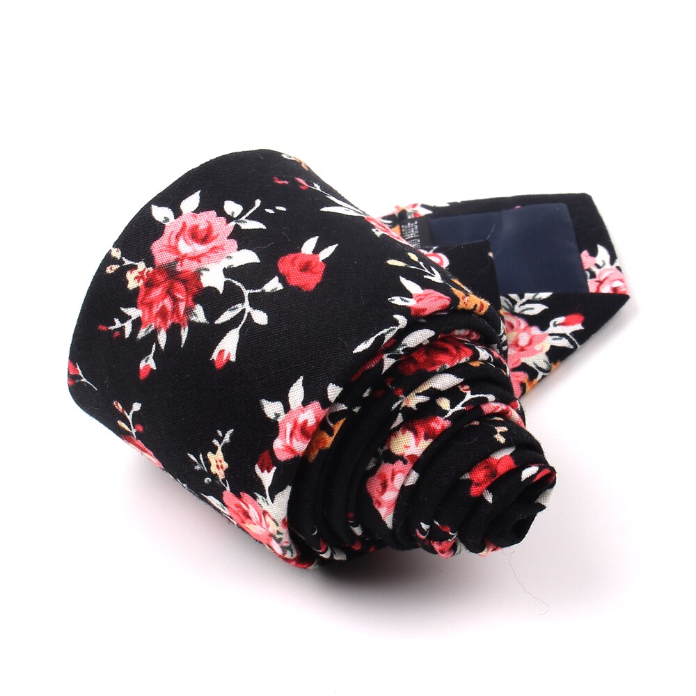 Cravate Paisley classique en coton pour hommes, ensemble Hanky pour hommes, cravates formelles à imprimé Floral pour fête de mariage, cravates de cou de marié