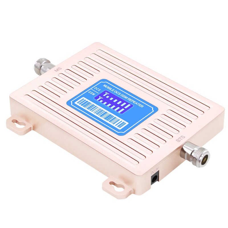 HEIßE Neue Oserjep 2G 4G LCD Displays GSM 900 4G LTE 1800 Repeater GSM 1800mhz mobile Signal Booster 65dB Dual Band