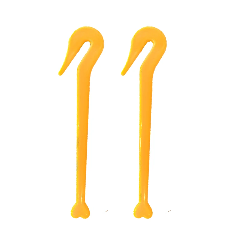 Nuevas herramientas para quitar bandas de goma para el cabello, cortador de goma para no daña la cabeza de salón, cuchillo para cortar, accesorios de estilismo, colores mezclados: Rojo