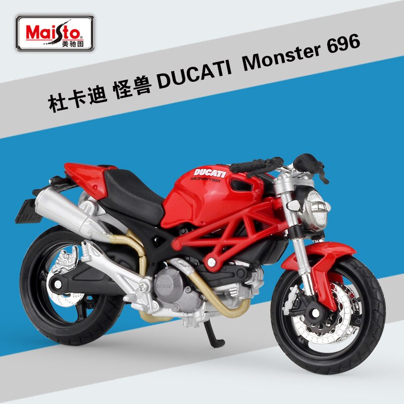 Maisto NUOVO 1:18 DUCATI panigale v4 Pressofuso In Lega Modello di Moto Praticabile Shork-Assorbitore Giocattolo Per I Regali Dei Bambini Toy Collection: 696