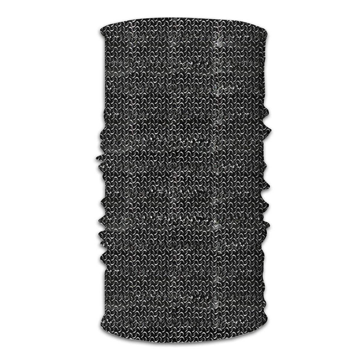 Chainmail Medieval Armor Art adult Head Bandana Magic Neckerchief Face Cover Versatility Caps Cycling Elastic snood scrunchie