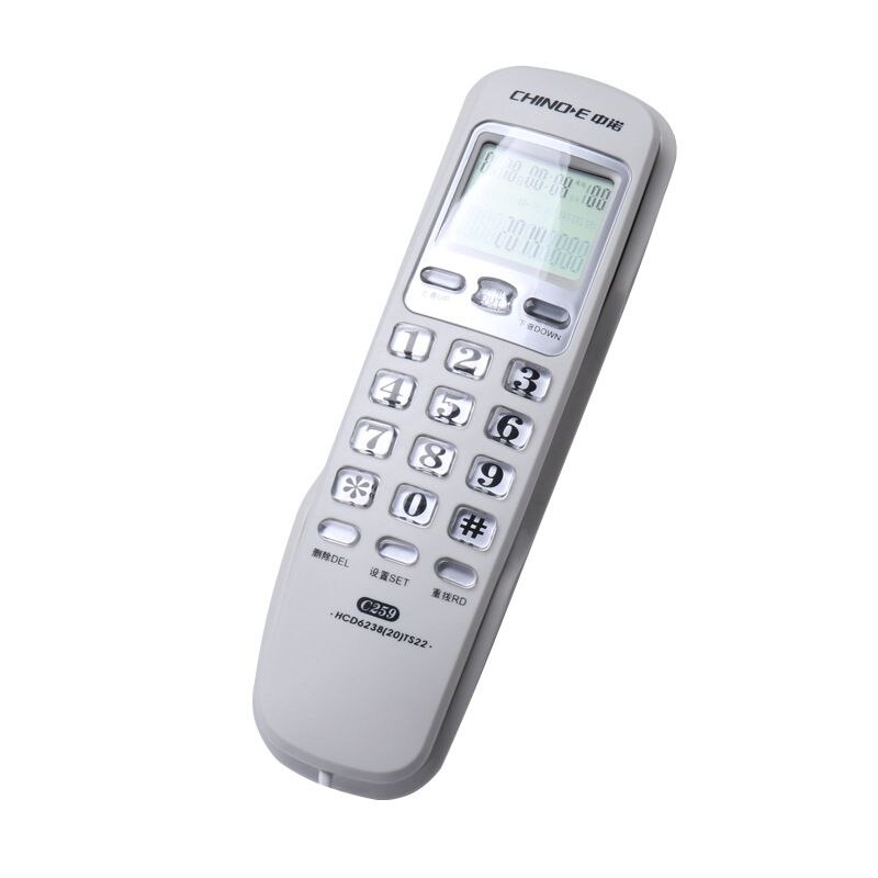 Mini-Telefoon Vaste Telefoon Dtmf/Fsk Home Office Hotel Inkomende Caller Id Lcd Display Home Desktop Muur-gemonteerd Telefoon: A