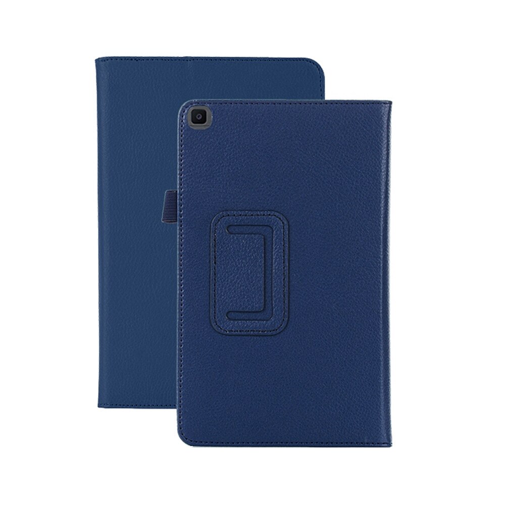 Capa para samsung galaxy tab um 8.0 2019 SM-T290 t295 suporte de couro do plutônio caso inteligente capa para samsung galaxy tab: Dark Blue