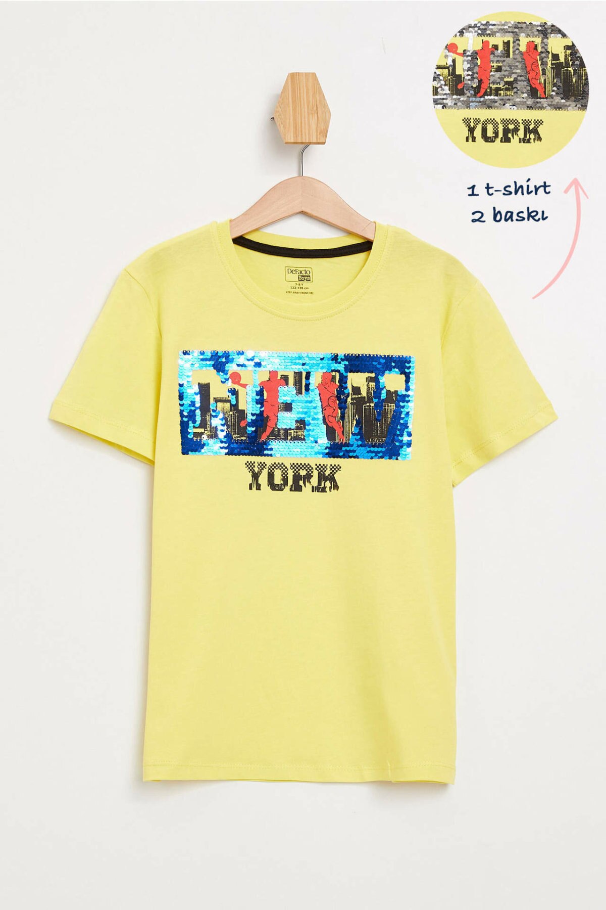 DeFacto Junge Kurzarm T-Shirt-K6243A619SM