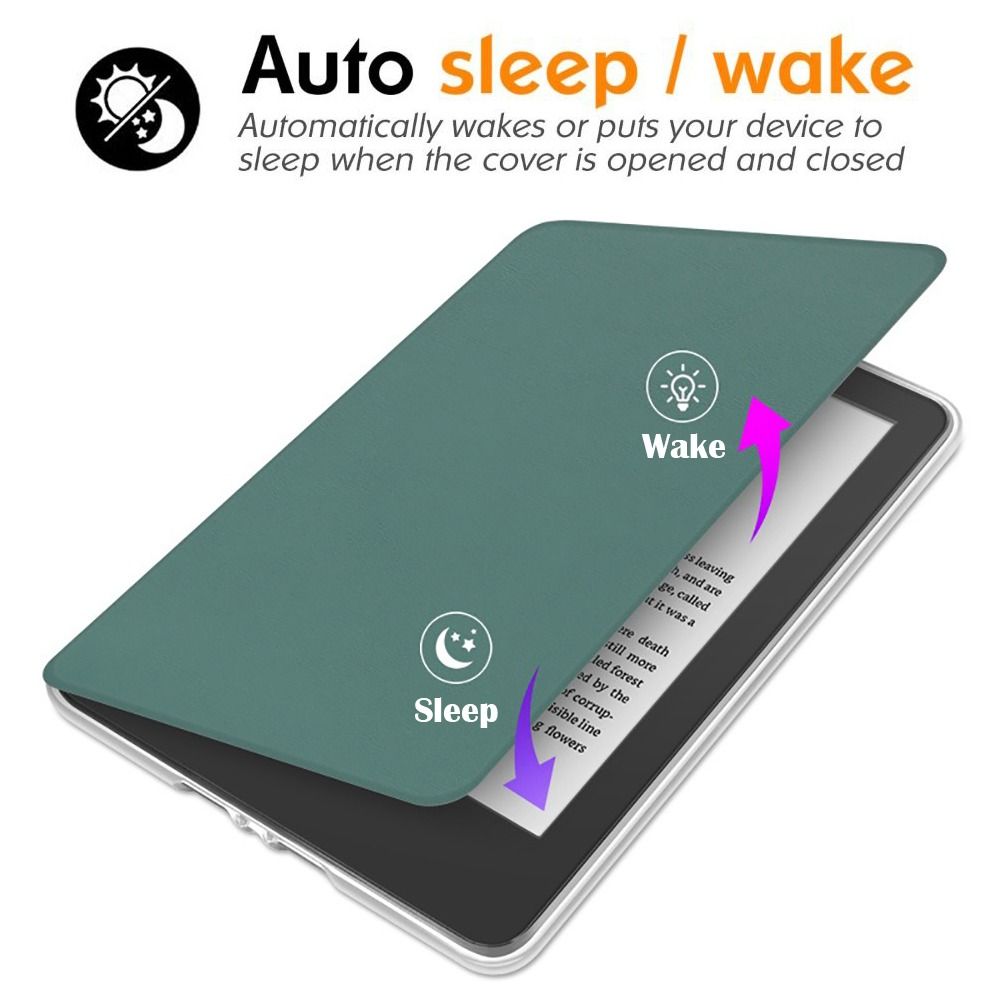 11th Gen 6.8 Inch E-Reader Case Auto Wake/Slaap Slijtvast M2l3ek Beschermende Shell Schokbestendig Voor Kindle Paperwhite 5