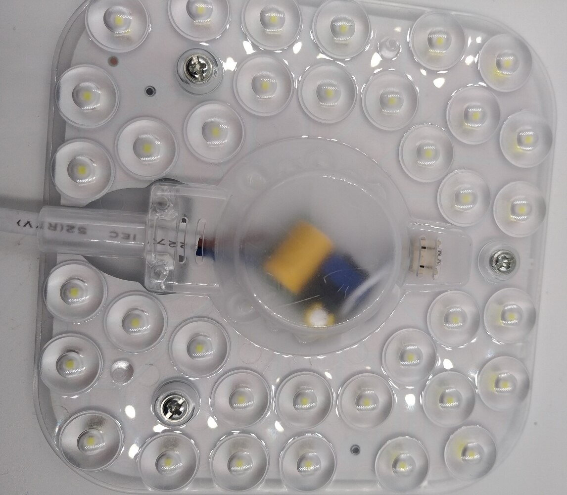 Loftslamper led modul  ac220v 230v 240v 6w 12w 18w 24w 36w led lys udskift loftslampe lyskilde praktisk installation