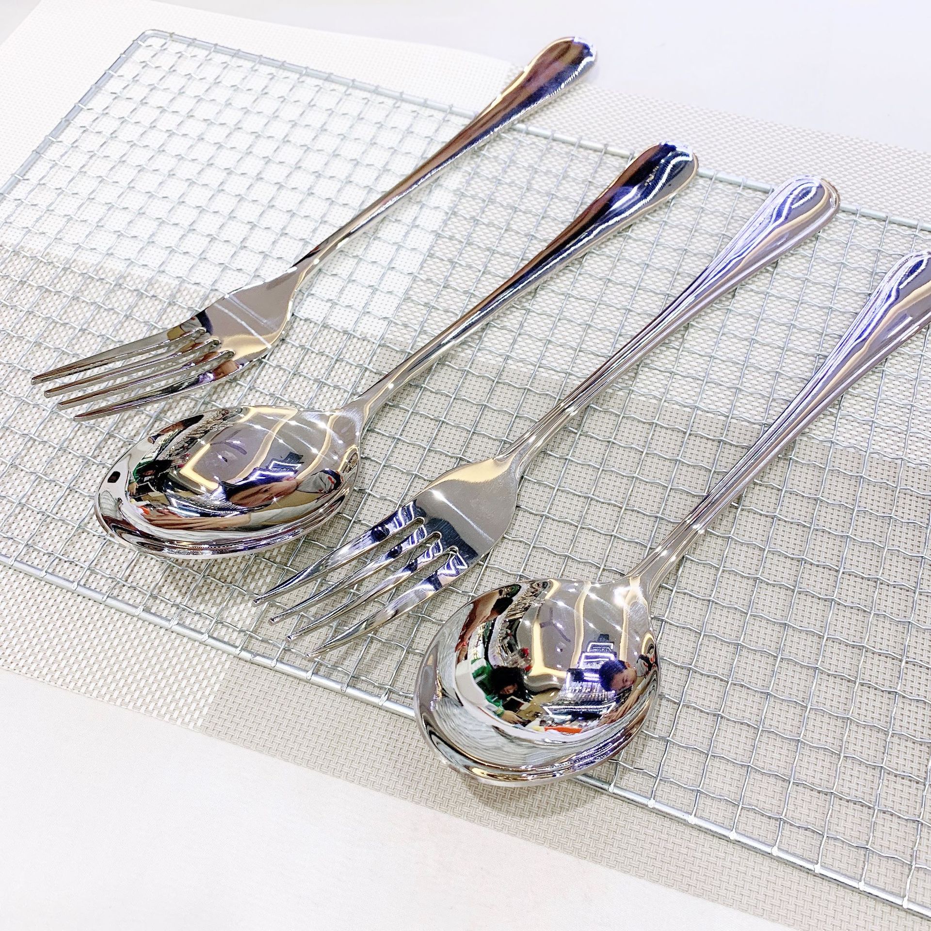 Stainless steel dish ladle ladle ladle restaurant public ladle ladle ladle hotel supplies ladle tableware