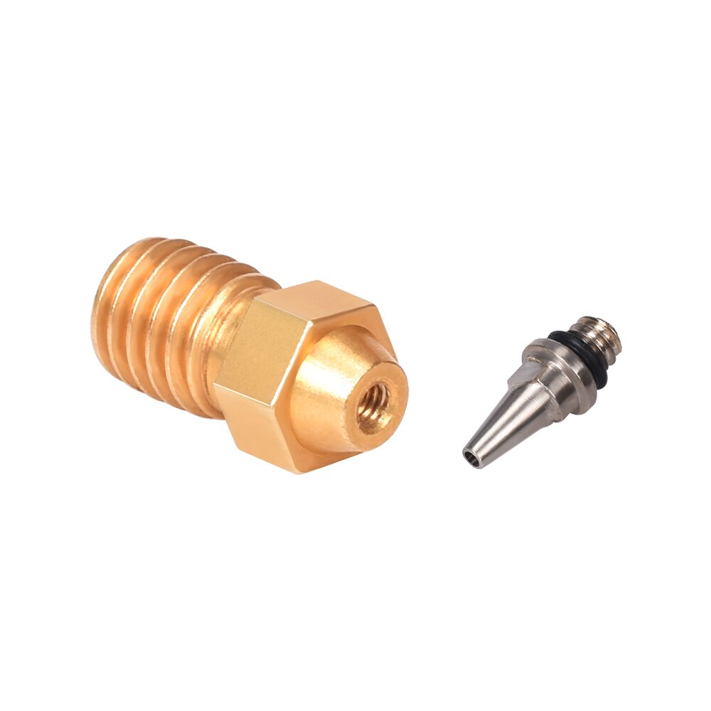 Budaschnozzle1.1 Mondstuk 0.2/0.3/0.4/0.5MM Voor 3D Printer J-head Hotend Extruder Filament M6 draad Voor 3D Printer Onderdelen