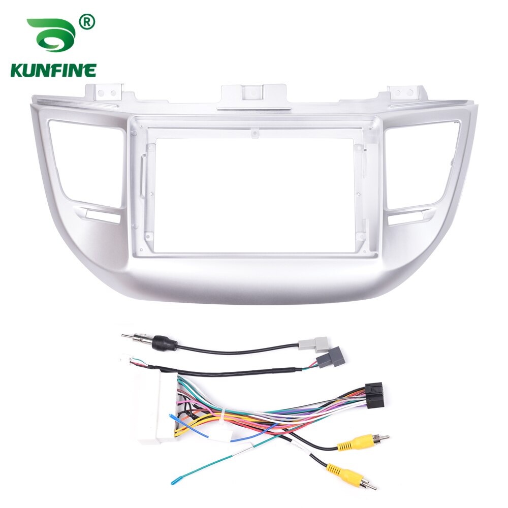Car GPS Navigation Stereo For Hyundai TUCSON 18 Radio Fascias Panel Frame Fit 2Din 9 inch In Dash headunit screen
