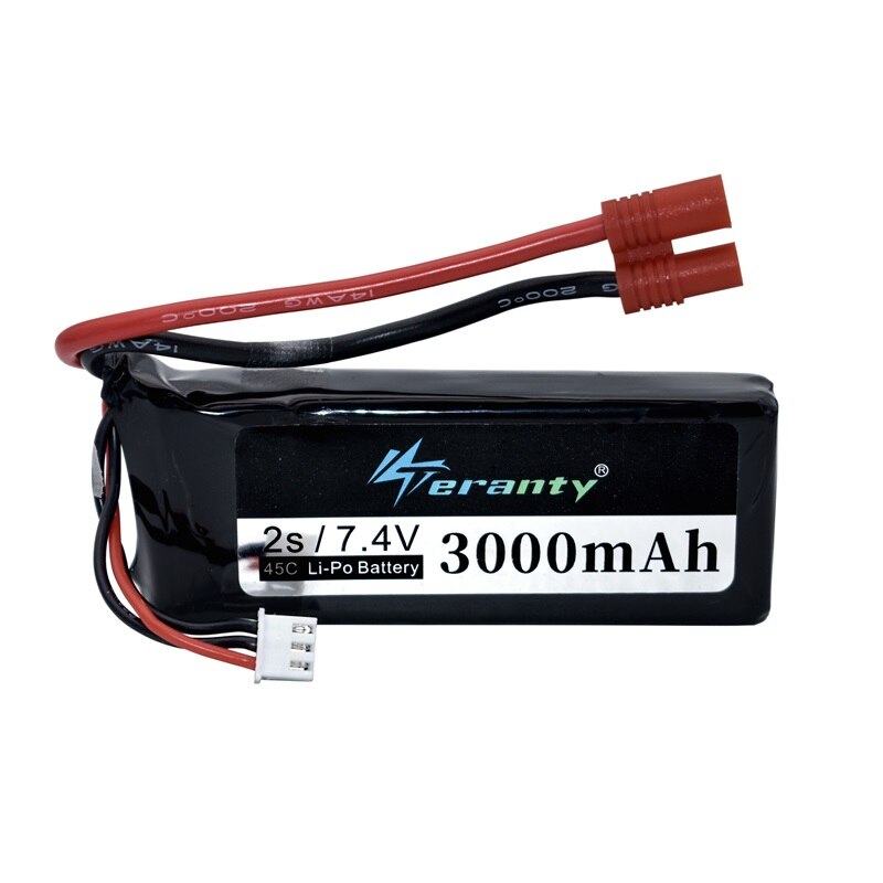 1Pcs Upgrade X8W x8c X8G X8HC X8HW X8HG HQ899 7.4 V 3000mAh Lipo Battery For RC Quadcopter Spare Parts VS 7.4V 2500mah Battery