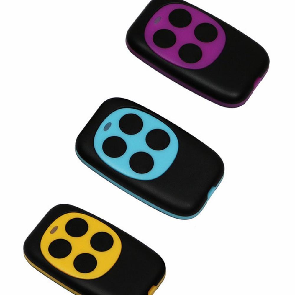 Color Four Button Wireless Copy Control 433Mhz Fixed Frequency Remote Cloner Remote Control System Random