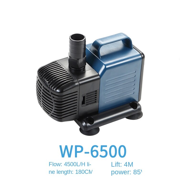 Fish tank pump submersible pump high lift quiet water pump KOI bottom circulation filter water-land pump dual-purpose pond Pump: 85w