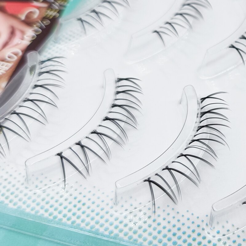 Faux-cils courts en vison, 5 paires, maquillage naturel, Cosplay sous les cils, Extension pour les yeux