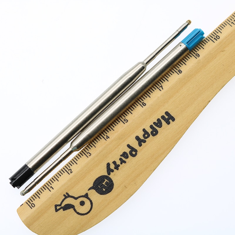 ! 10 stücke Feine Kugelschreiber Nachfüllung Glatte Tinte 1,0mm Mittel Füllstoff Teile freundlicher Schüler Schreibwaren