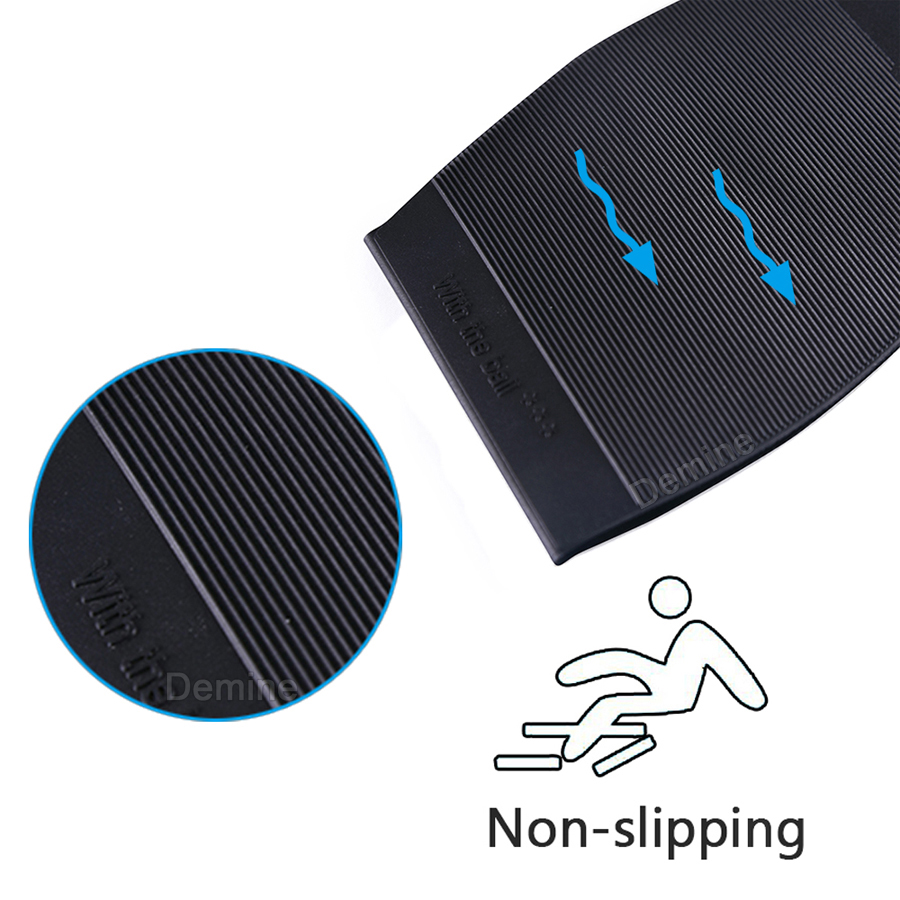 Rubber Shoe Soles Repair for Men Leather Shoes Anti Slip Ground Grip Half Outsoles Replacement DIY Mat Cushion Forefoot Pad Sole