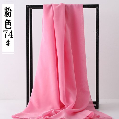 150 cm * 100 cm diy Chiffon Stoff Sheer Brautkleid Futterstoff Rock Party Dekorateur Georgette tüll kleid material: C