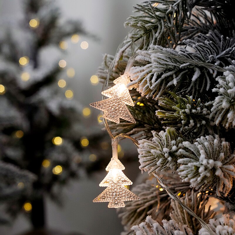 Christmas Pine Cones LED String Lights Battery Operated Fairy Lights Indoor Outdoor Decoration For Party Wedding Garden Home