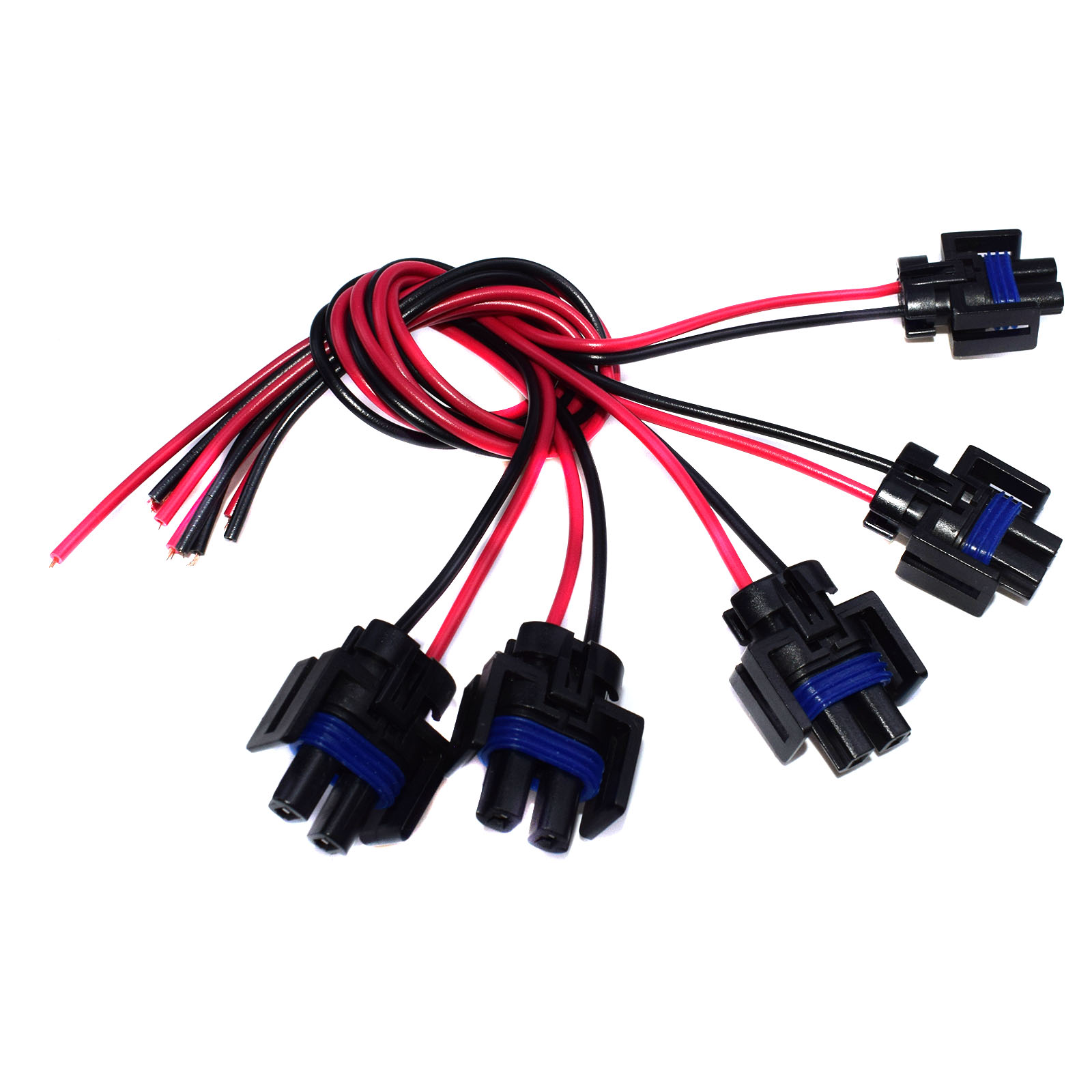 WOLFIGO Compressor Connector Pigtail Wiring Plug 12101937 PT209 88862230 For Buick Chevrolet C1500 GMC Pontiac